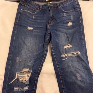 Forever 21 hole- jeans